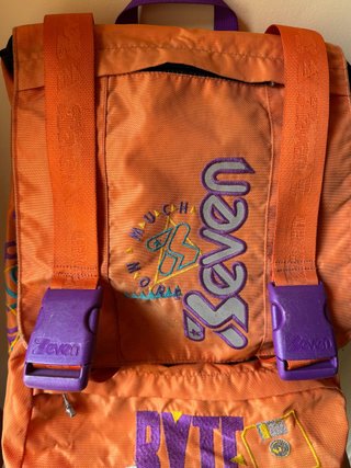 Zaino Vintage Seven Byte Computer Anni 90/2000