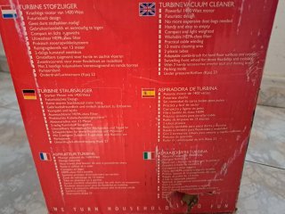 Aspiradora Bestron Turbine 1400W