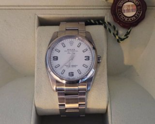 Rolex OP Air King con Garantia 114200 Full Set