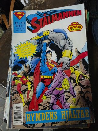 Superman - Comic Edición Finlandia