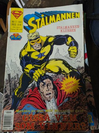 Superman - Comic Edición Finlandia