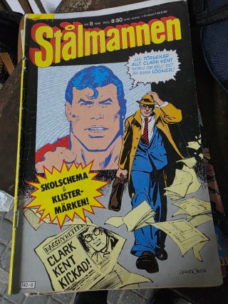 Superman - Comic Edición Finlandia