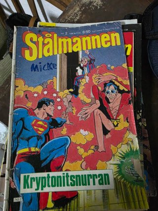 Superman - Comic Edición Finlandia