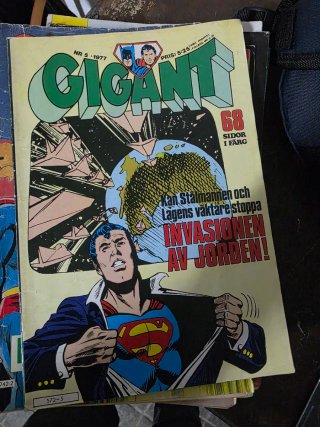 Superman - Comic Edición Finlandia