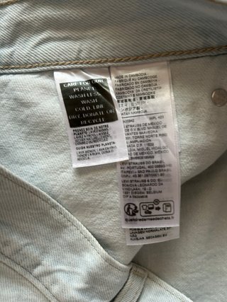 Falda-pantalón Levi's vaquera