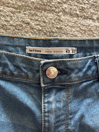 Calções de ganga azuis Lefties XL/42