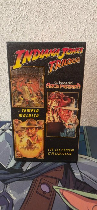 Pack Indiana Jones Trilogía VHS Coleccionista