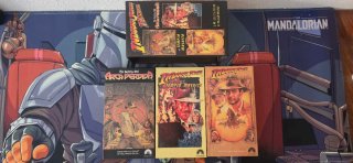 Pack Indiana Jones Trilogía VHS Coleccionista