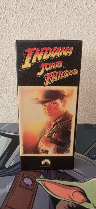 Pack Indiana Jones Trilogía VHS Coleccionista