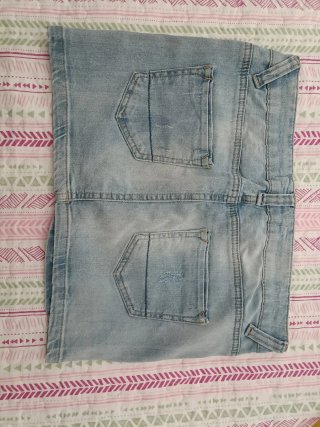 Minifalda tejana talla 38