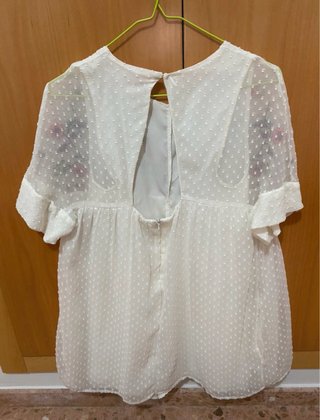 Mono bordado blanco y rojo Talla xs