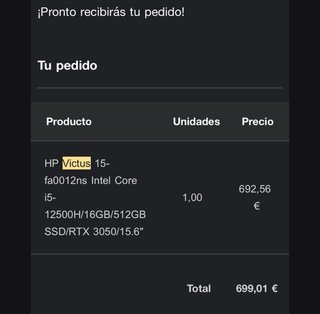 HP Victus 15 RTX 3050