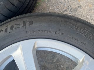 Llantas Audi A4 R16 5x112 con Neumáticos