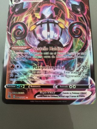 Carta Pokémon Chandelure VMAX 320 HP