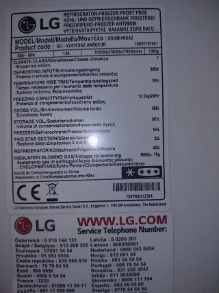 Nevera Combi LG Door-in-Door