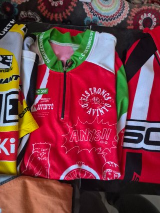 Maillot Ciclismo ONCE Eroski Würth lote 8 camiseta