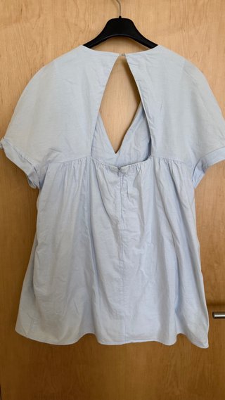 Vestido corto azul