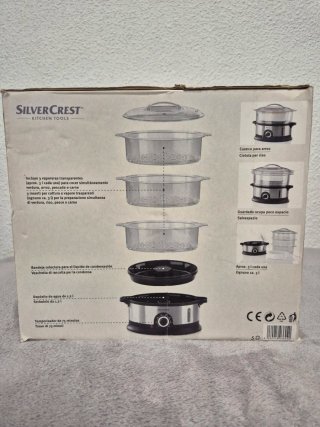 Cocedor Eléctrico Vapor SilverCrest