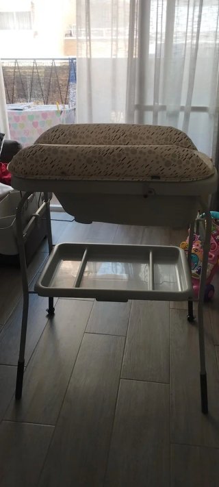 Bañera cambiador bebé