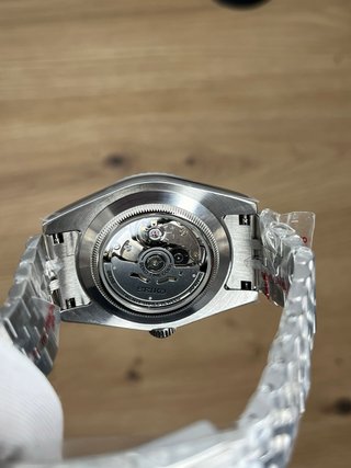 Reloj mod Datejust Azul y Plateado