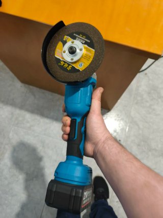 Amoladora a batería 125mm 1000W