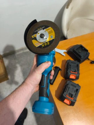 Amoladora a batería 125mm 1000W