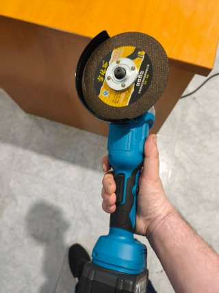 Amoladora a batería 125mm 1000W