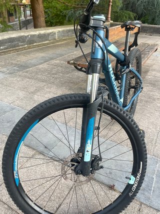 Bicicleta Rockrider Azul