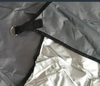 Toldo Vela Triangular Impermeable 4x4x4