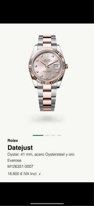 Rolex Datejust 41mm Acero y Oro Everose