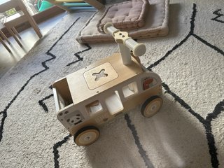 Correpasillos autobús infantil madera