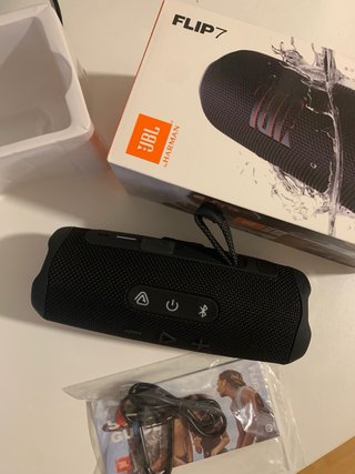 Altavoz JBL Flip 7 Negro/Rojo