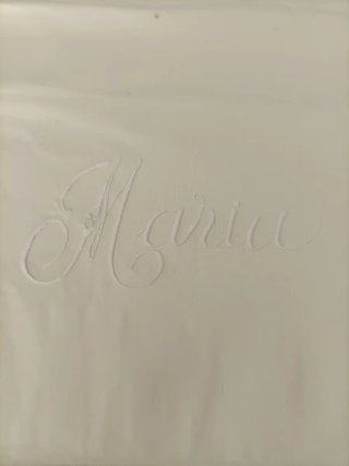 sábana y funda almohada antiguas