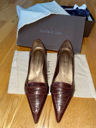 Zapatos Bimba y Lola. Color Marrón Talla 39
