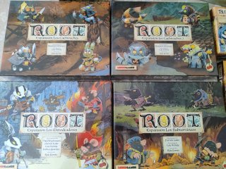 Lote Completo Root Expansiones y Juego Base