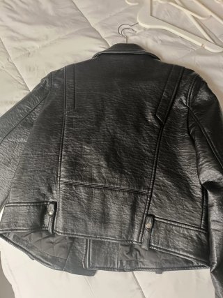 Chaqueta Biker Negra