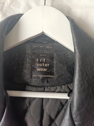 Chaqueta Biker Negra