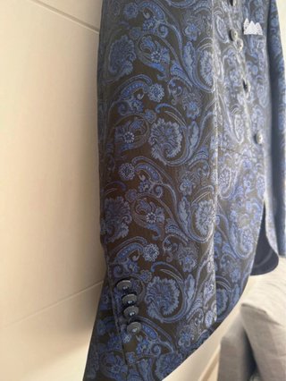 Traje de Novio Enzo Romano Azul