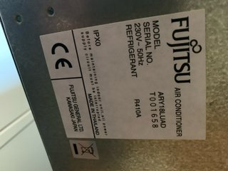 Fujitsu Inverter Aire Acondicionado por conductos