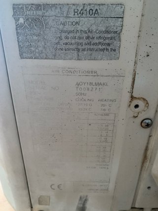 Fujitsu Inverter Aire Acondicionado por conductos