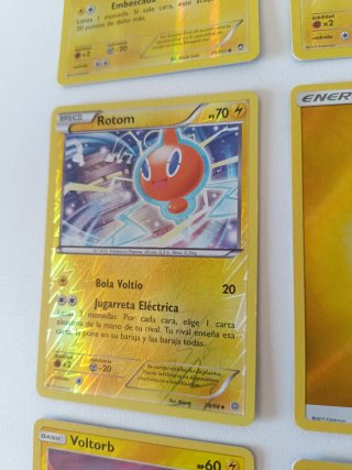 Lote Pokémon Eléctricos Reverse Holo XY