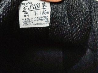 Scarpe Asics Nere Taglia 43.5