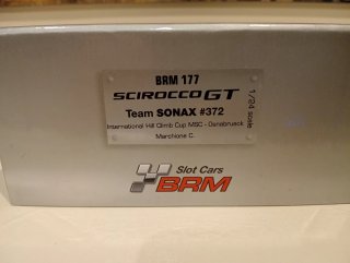 Scalextric. BRM. Scirocco GT Rojo