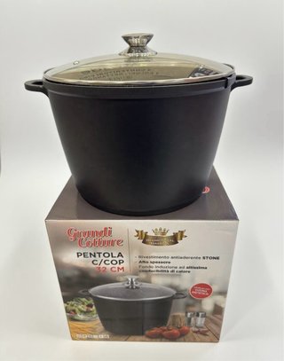 Pentola Alta Antiaderente 32 cm Induzione