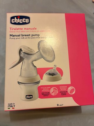 Sacaleches manual Chicco