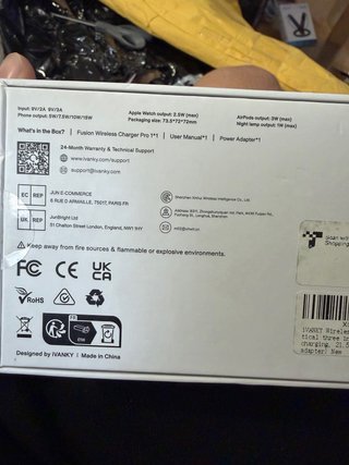 Cargador Inalámbrico 3 en 1