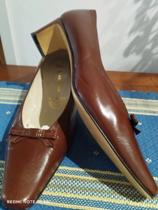 Zapatos tacón marrones El Corte Inglés