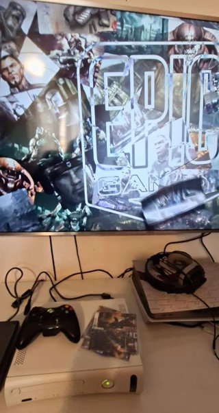Xbox 360 Mod 3.0 + Controller + 3 Giochi