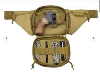 Riñonera Táctica Impermeable Militar Molle
