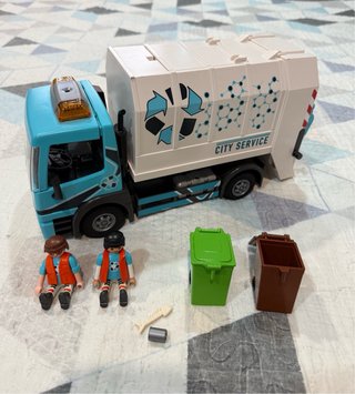 Camión basura Playmobil con luces
